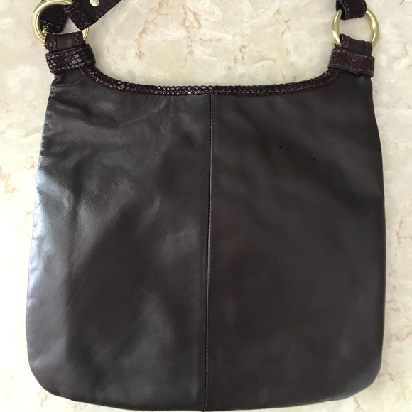 Coach Penelope Gold and Brown Soft Mill Cowhide Leather Bag - Picture 4 of 9